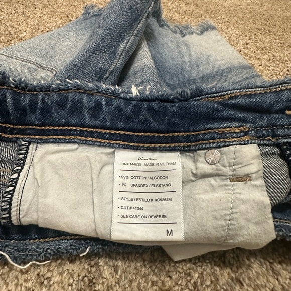 KanCan Distressed Denim Shorts - Picture 4 of 5